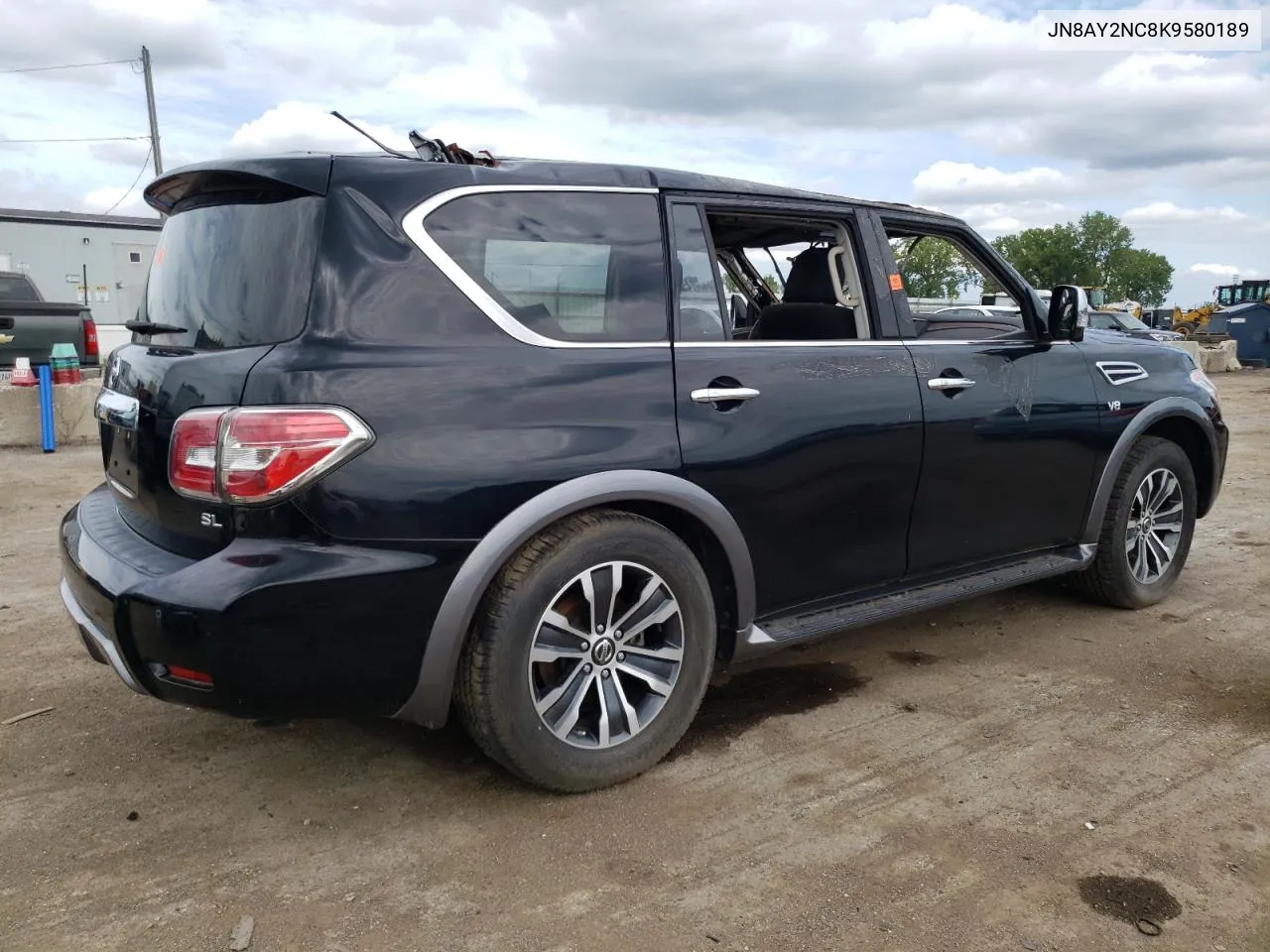 JN8AY2NC8K9580189 2019 Nissan Armada Sv