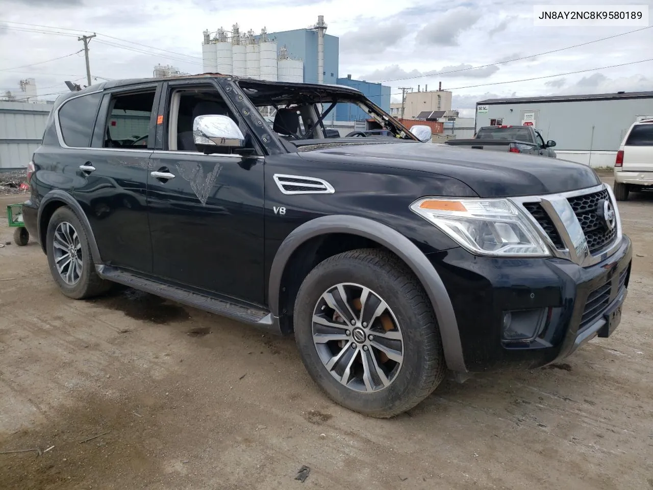 JN8AY2NC8K9580189 2019 Nissan Armada Sv