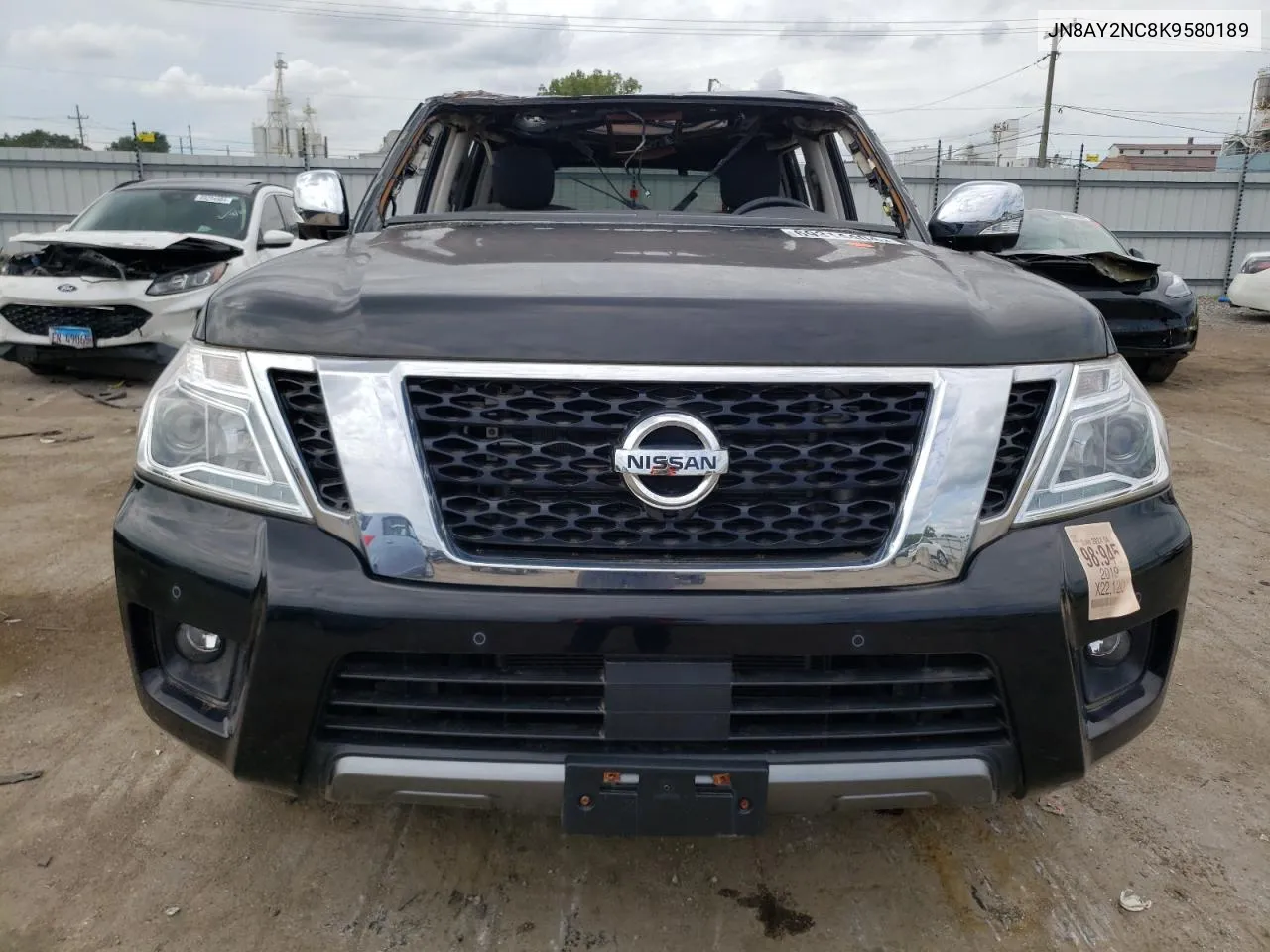 JN8AY2NC8K9580189 2019 Nissan Armada Sv