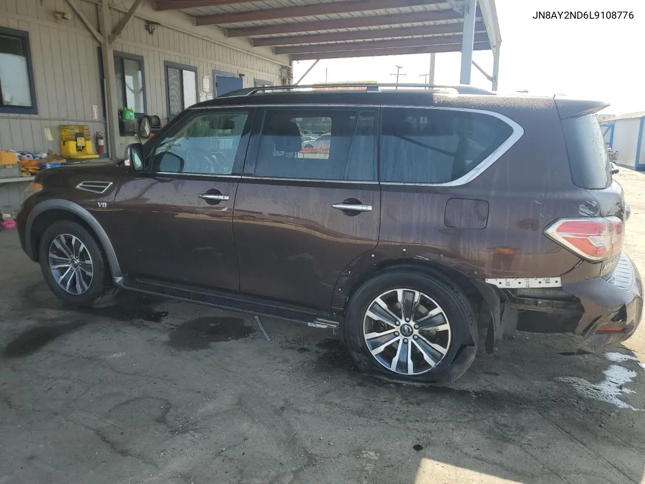 2020 Nissan Armada Sv VIN: JN8AY2ND6L9108776 Lot: 71068204