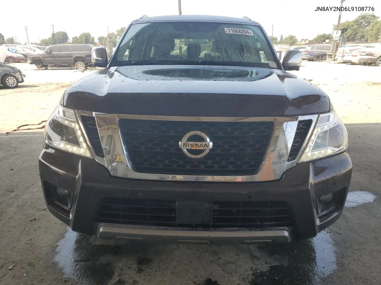 2020 Nissan Armada Sv VIN: JN8AY2ND6L9108776 Lot: 71068204