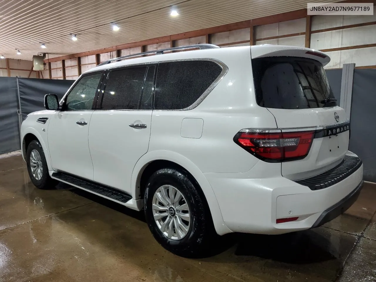 2022 Nissan Armada S VIN: JN8AY2AD7N9677189 Lot: 71367964