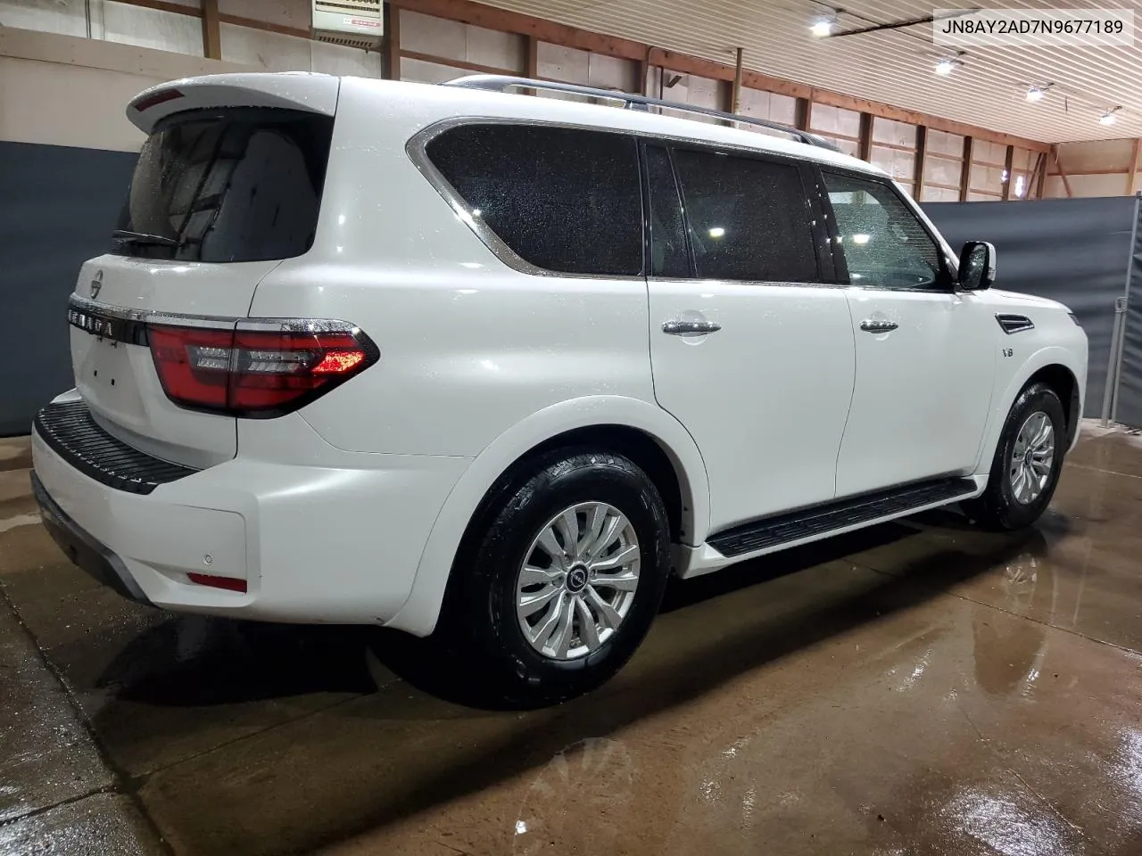 2022 Nissan Armada S VIN: JN8AY2AD7N9677189 Lot: 71367964