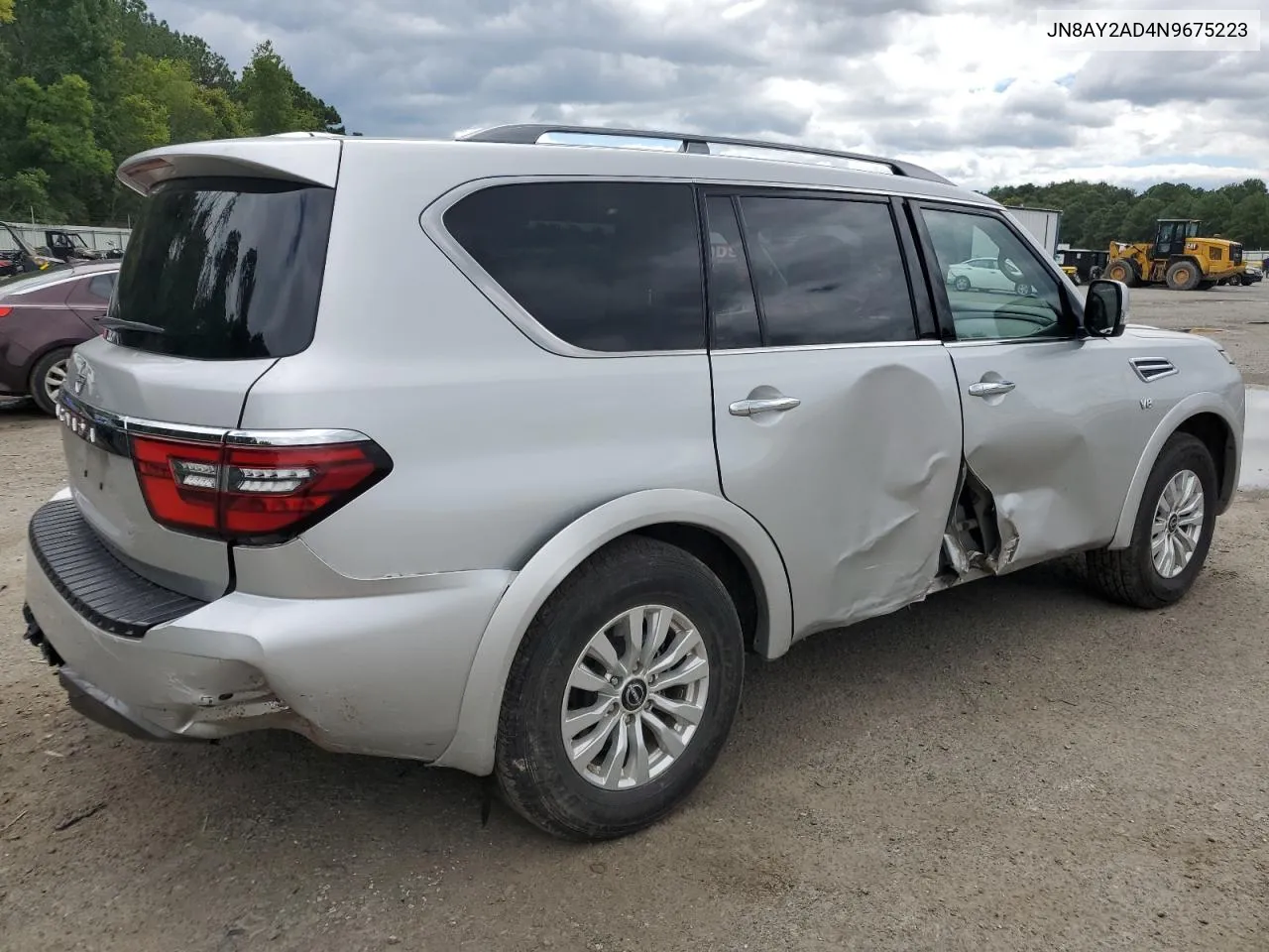 2022 Nissan Armada S VIN: JN8AY2AD4N9675223 Lot: 71492594