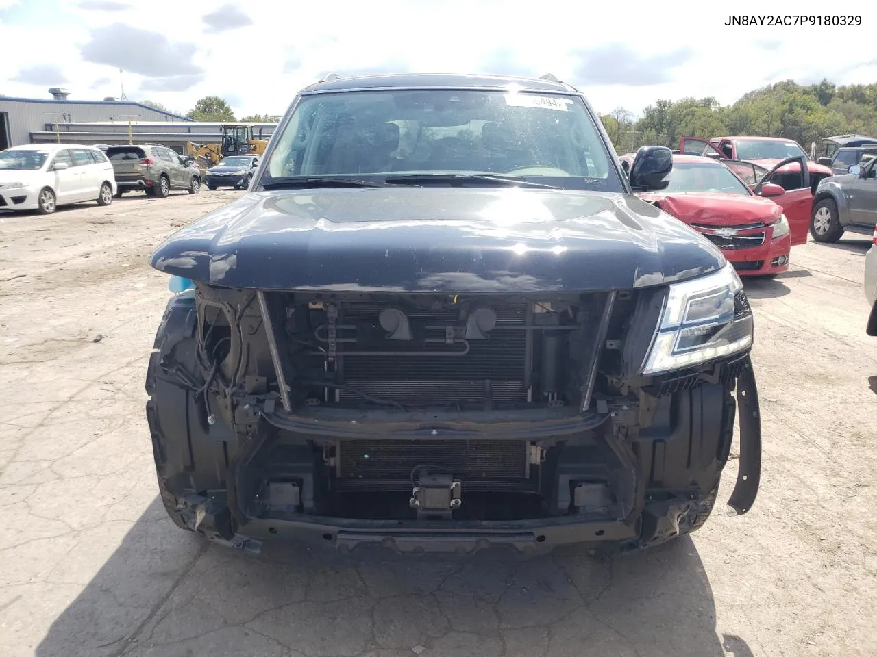 2023 Nissan Armada S VIN: JN8AY2AC7P9180329 Lot: 71796494