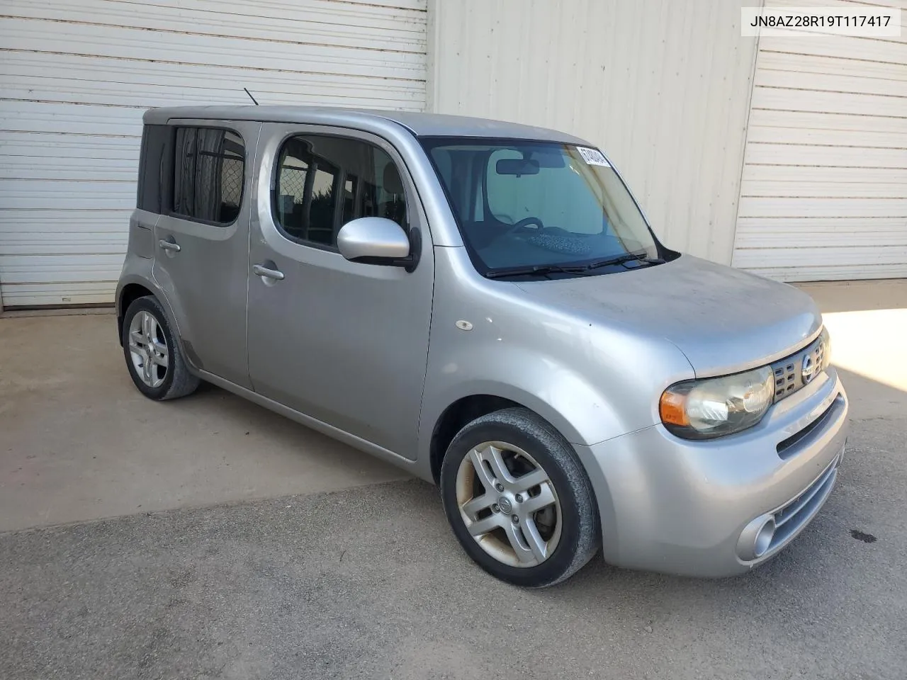 2009 Nissan Cube Base VIN: JN8AZ28R19T117417 Lot: 67480494