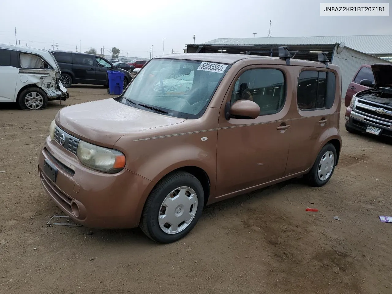 JN8AZ2KR1BT207181 2011 Nissan Cube Base