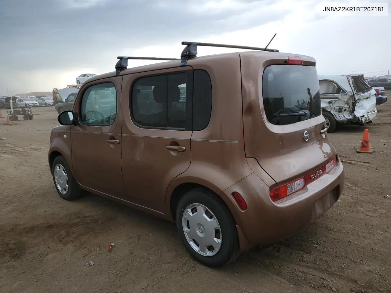 2011 Nissan Cube Base VIN: JN8AZ2KR1BT207181 Lot: 60385504