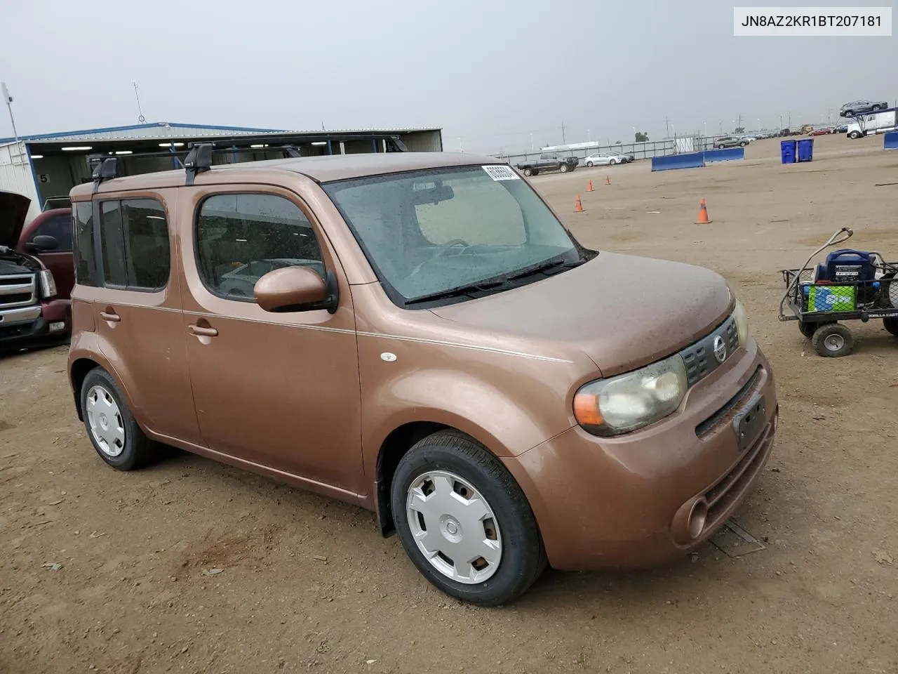 2011 Nissan Cube Base VIN: JN8AZ2KR1BT207181 Lot: 60385504