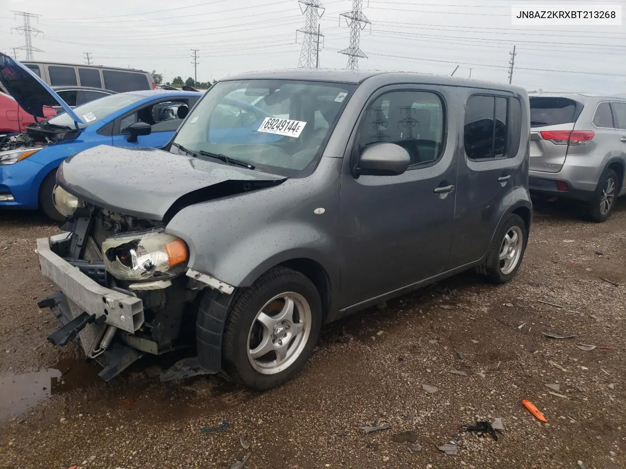 2011 Nissan Cube Base VIN: JN8AZ2KRXBT213268 Lot: 69249144