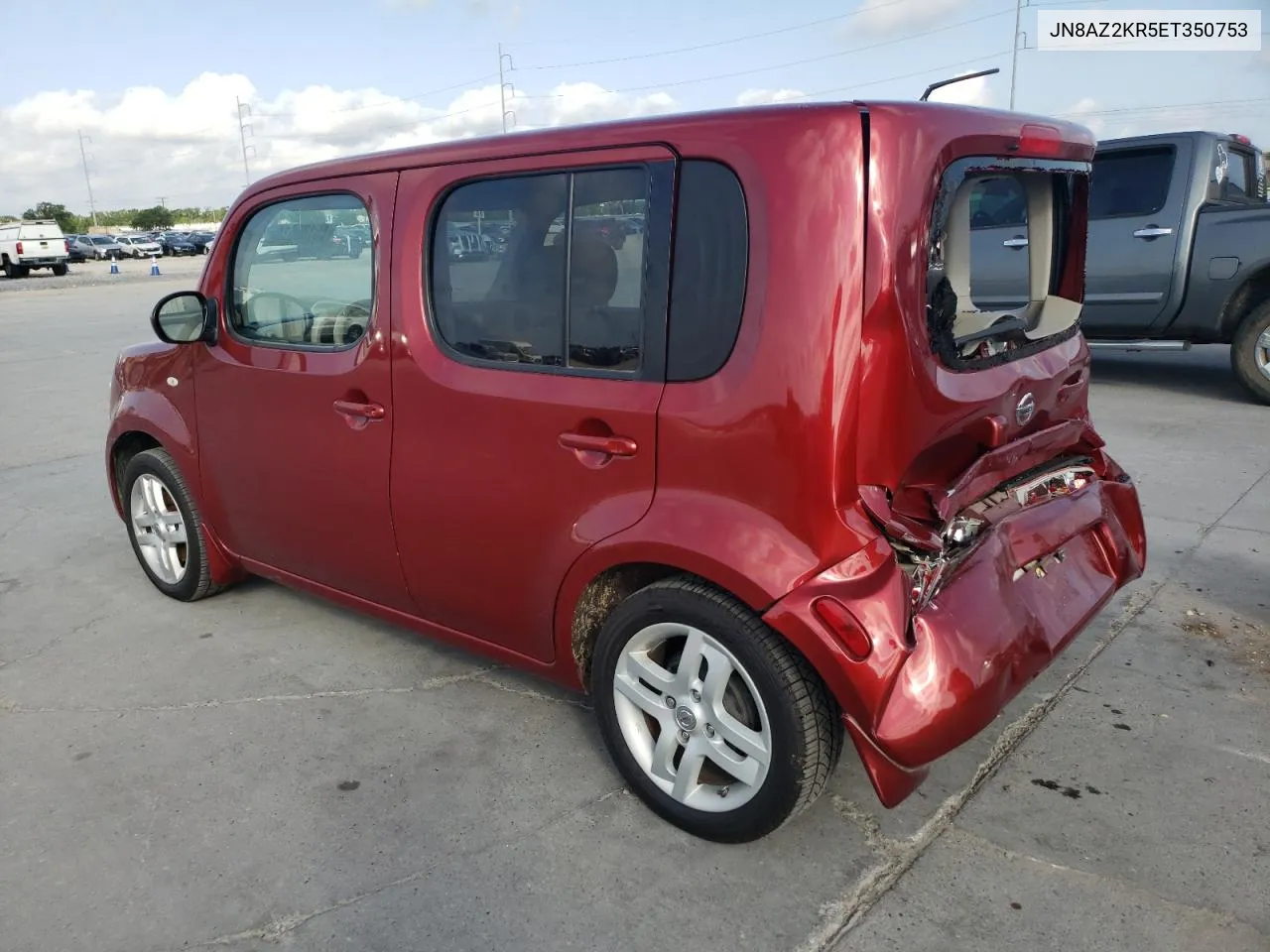 2014 Nissan Cube S VIN: JN8AZ2KR5ET350753 Lot: 55186614