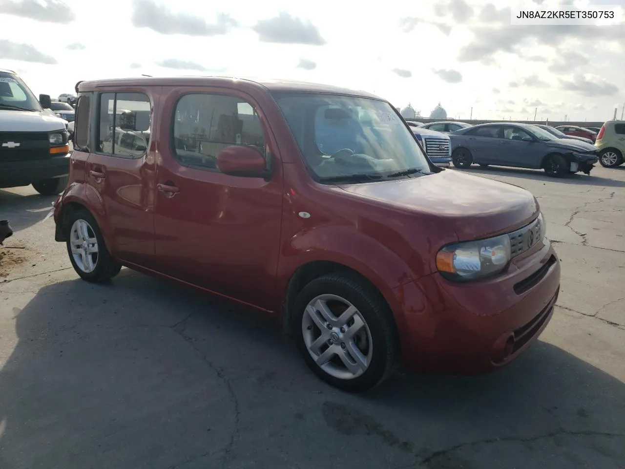 2014 Nissan Cube S VIN: JN8AZ2KR5ET350753 Lot: 55186614