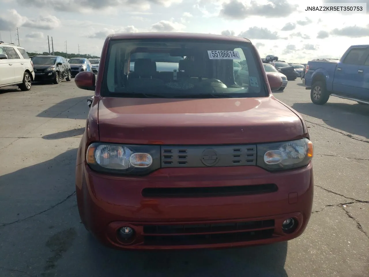 2014 Nissan Cube S VIN: JN8AZ2KR5ET350753 Lot: 55186614