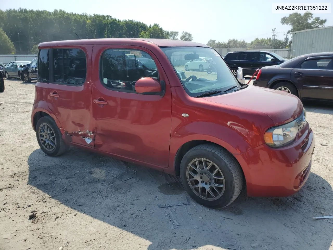 2014 Nissan Cube S VIN: JN8AZ2KR1ET351222 Lot: 68747264