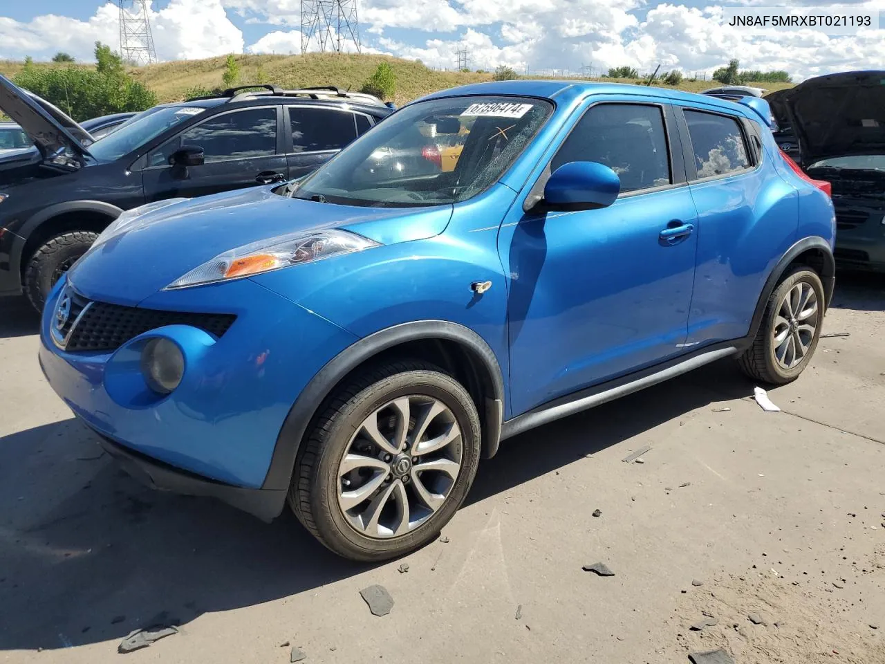 2011 Nissan Juke S VIN: JN8AF5MRXBT021193 Lot: 67596474