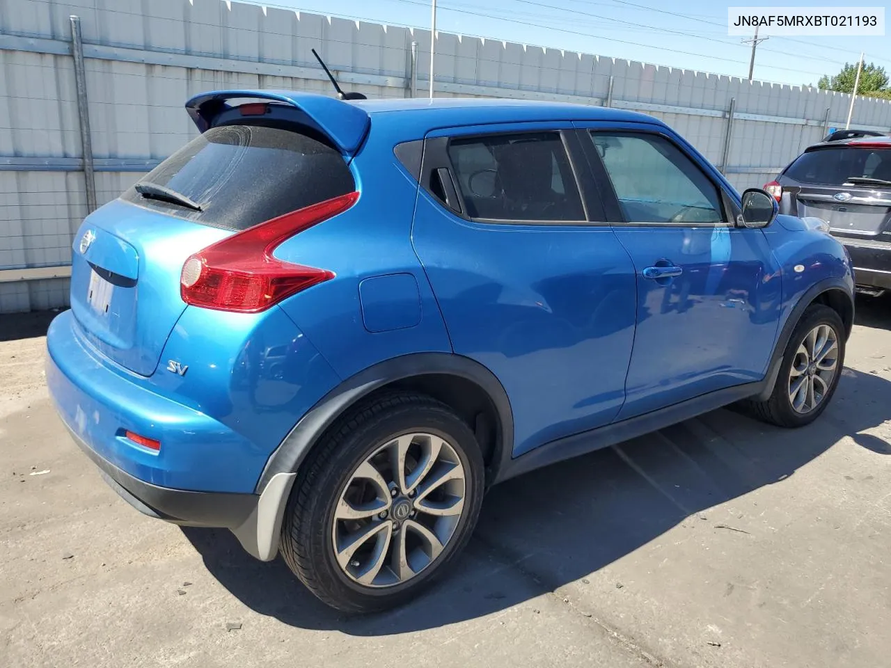 JN8AF5MRXBT021193 2011 Nissan Juke S