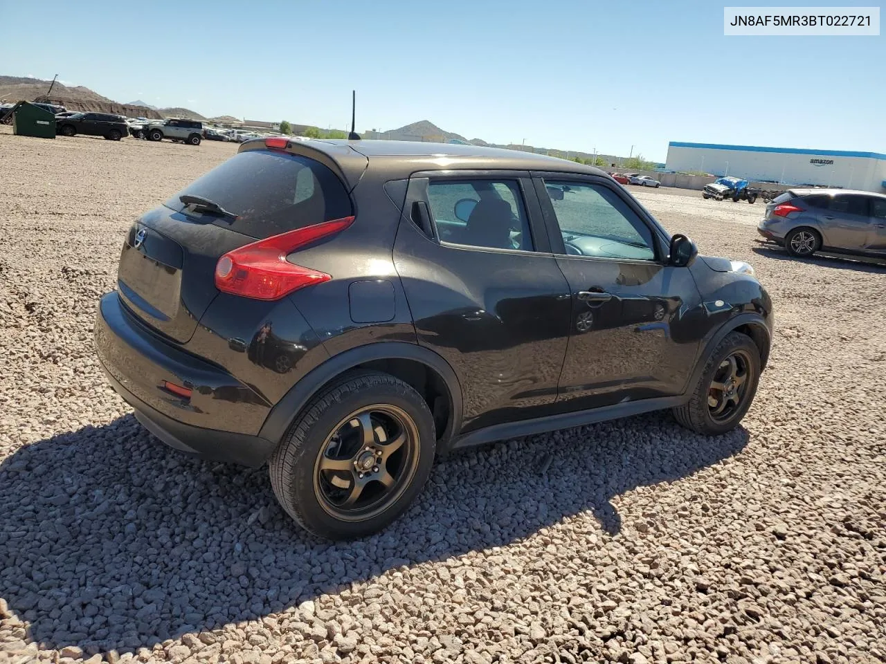 2011 Nissan Juke S VIN: JN8AF5MR3BT022721 Lot: 72196304