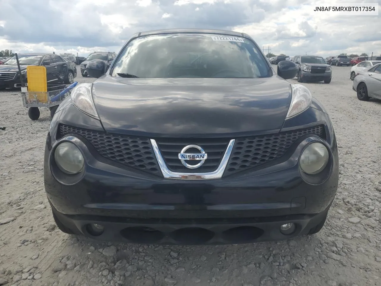 JN8AF5MRXBT017354 2011 Nissan Juke S