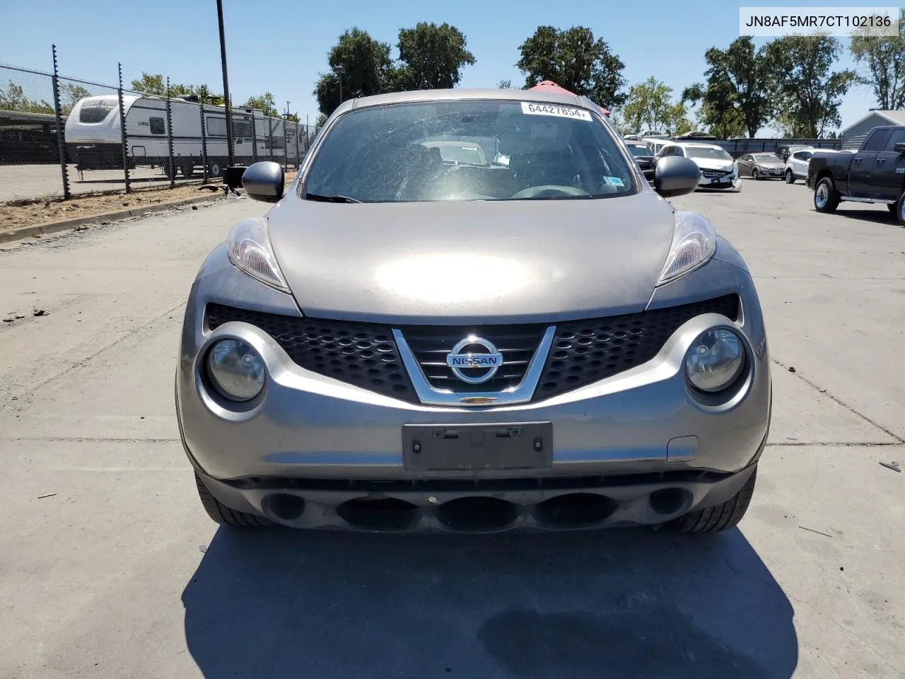 2012 Nissan Juke S VIN: JN8AF5MR7CT102136 Lot: 64427854