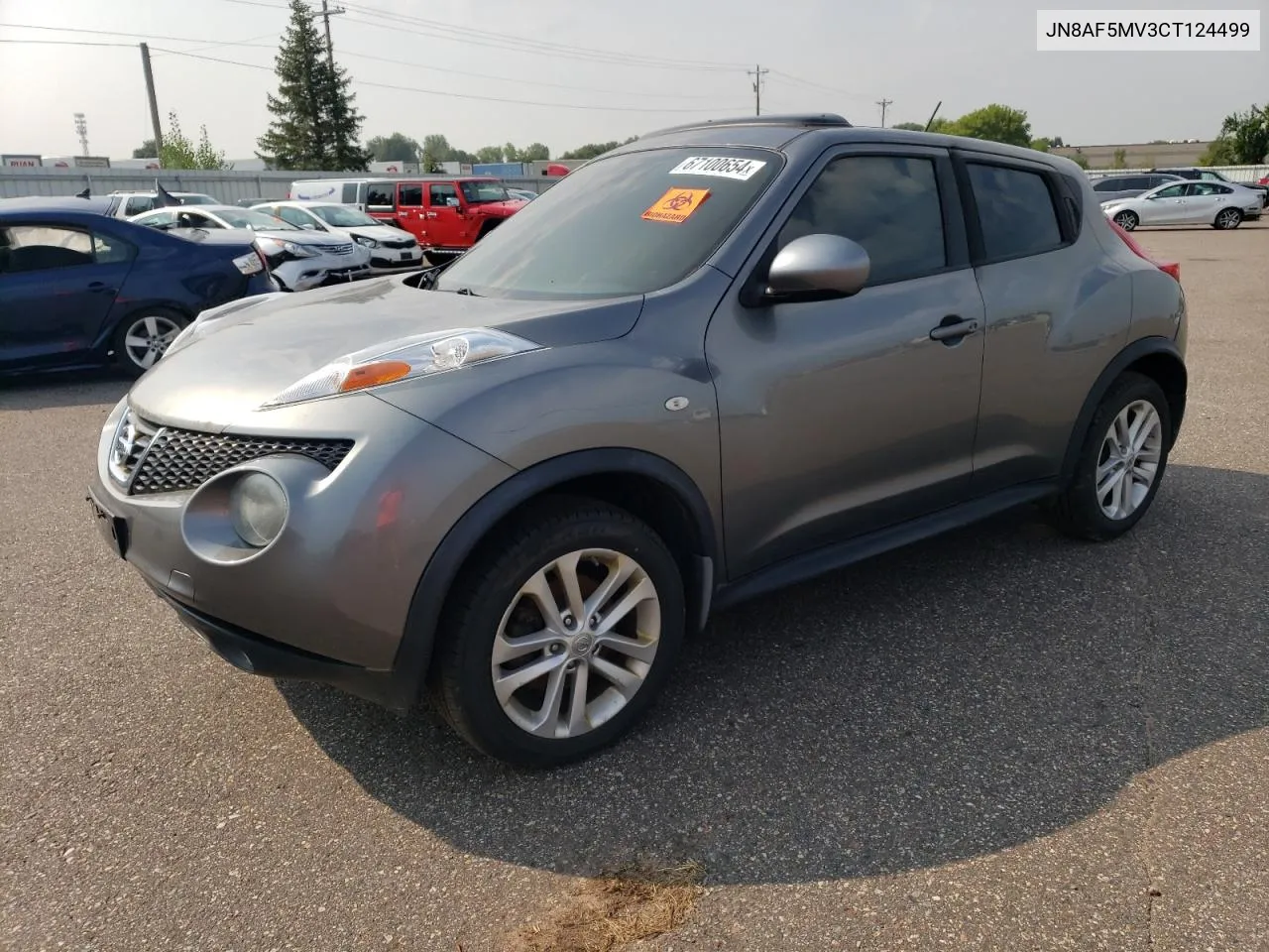 JN8AF5MV3CT124499 2012 Nissan Juke S