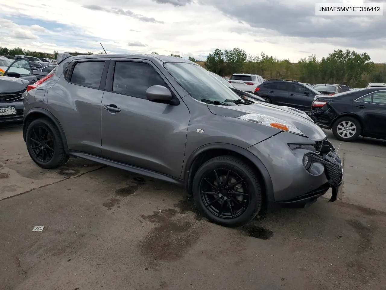 2014 Nissan Juke S VIN: JN8AF5MV1ET356442 Lot: 71783384