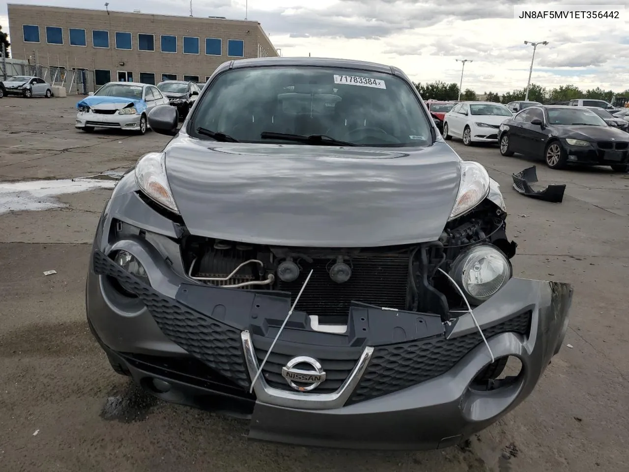 2014 Nissan Juke S VIN: JN8AF5MV1ET356442 Lot: 71783384