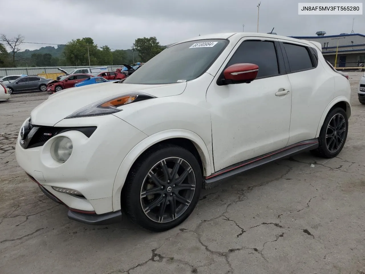 2015 Nissan Juke S VIN: JN8AF5MV3FT565280 Lot: 66180984