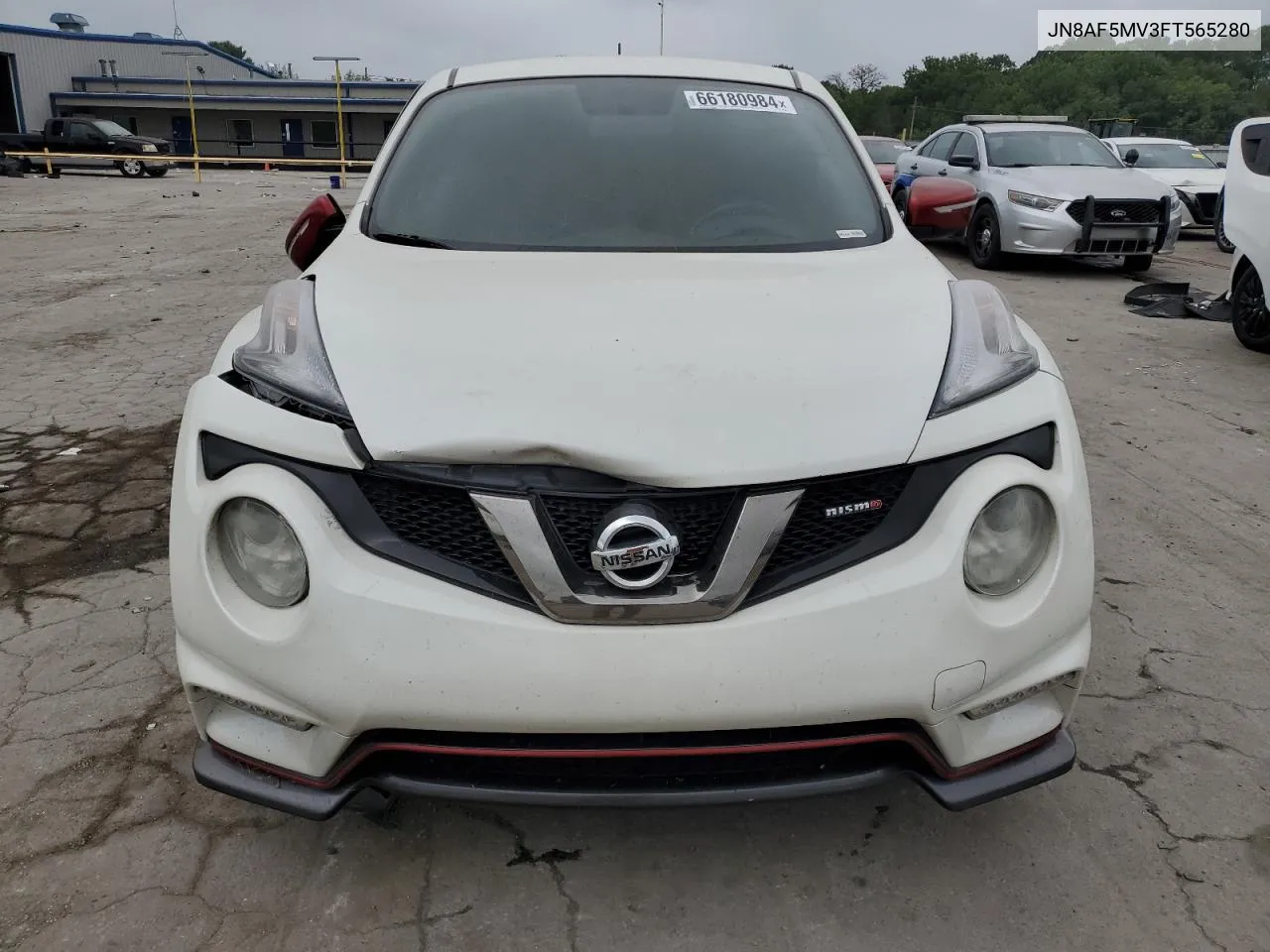 2015 Nissan Juke S VIN: JN8AF5MV3FT565280 Lot: 66180984