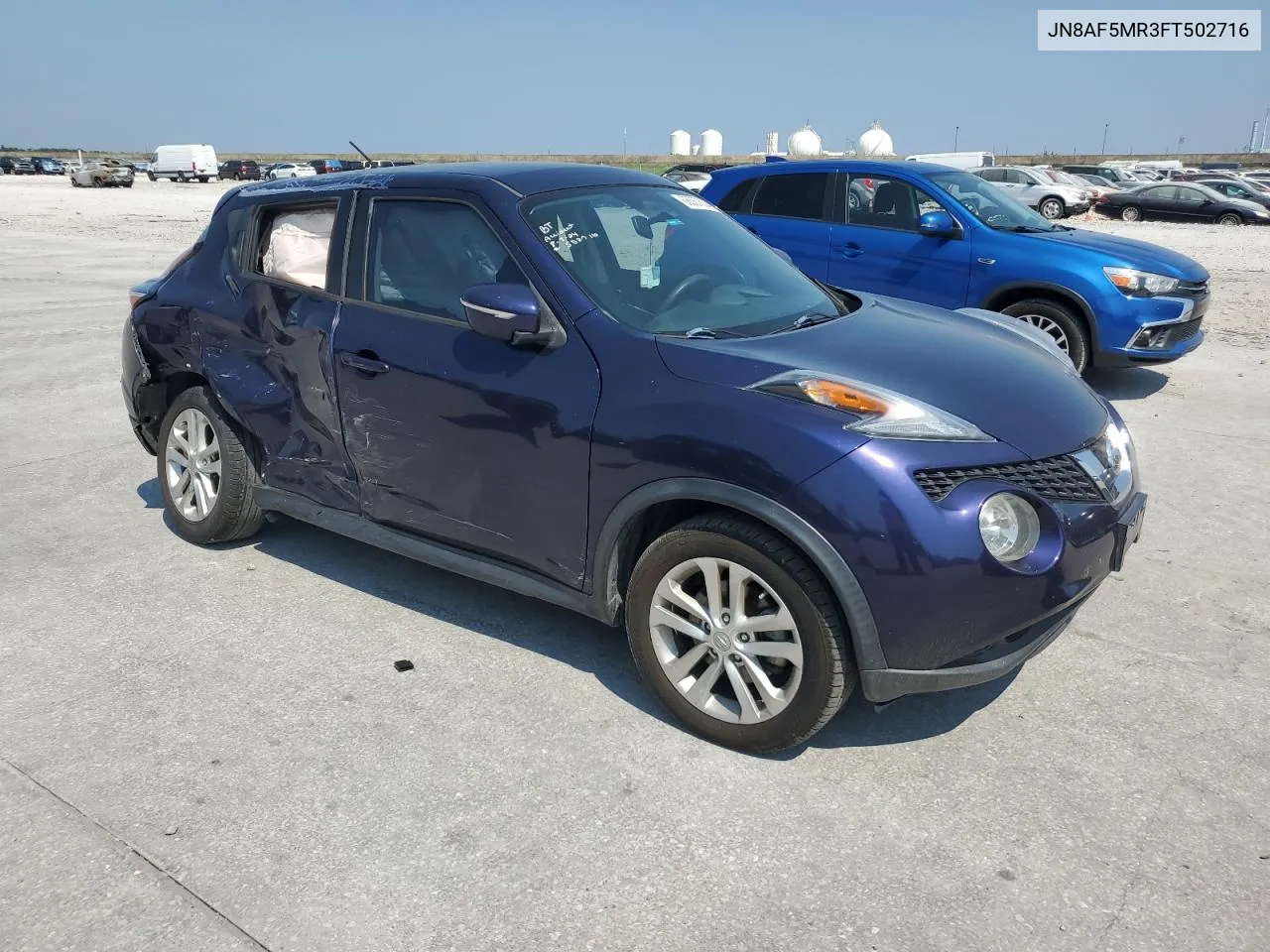 JN8AF5MR3FT502716 2015 Nissan Juke S