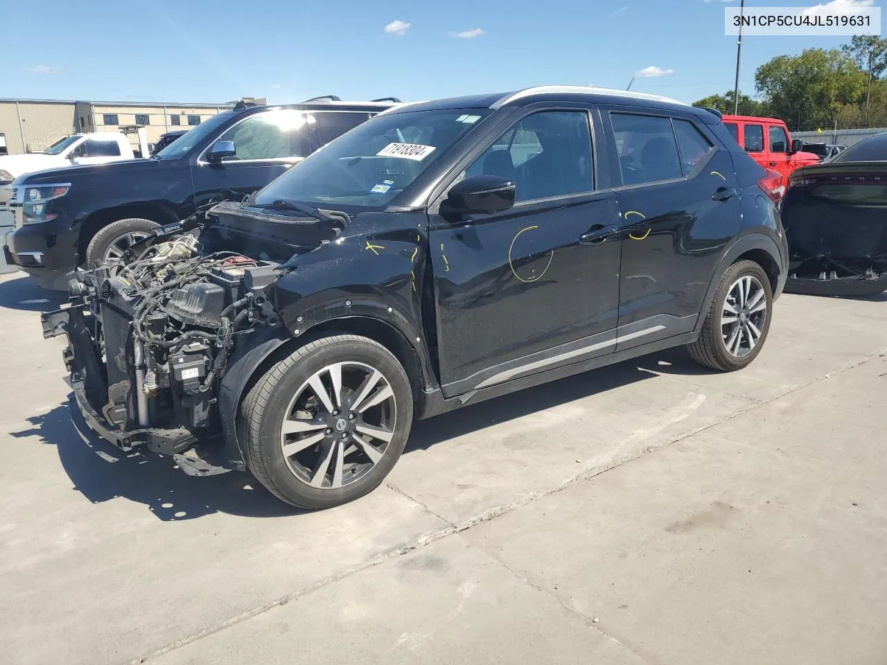 2018 Nissan Kicks S VIN: 3N1CP5CU4JL519631 Lot: 71918304