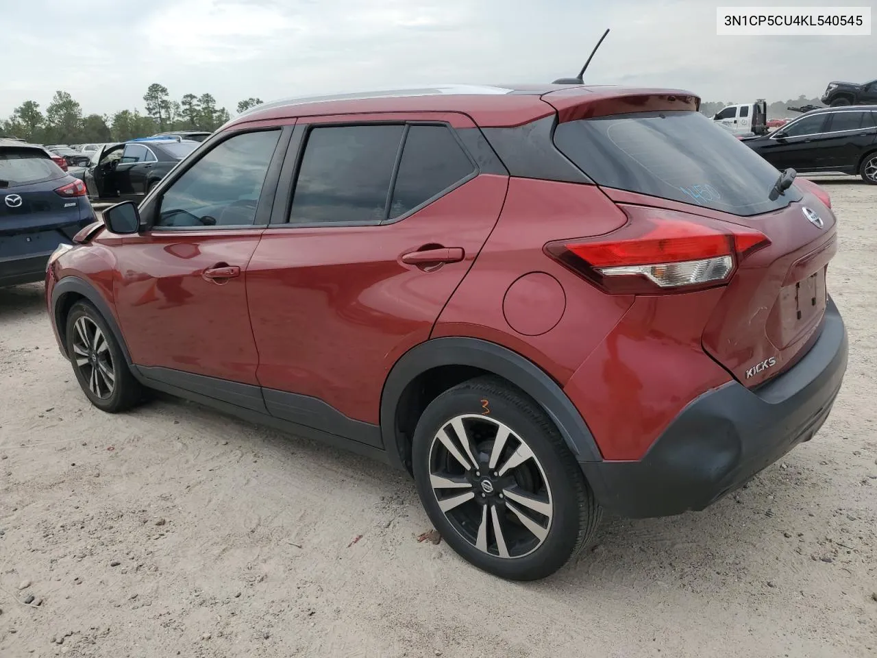 2019 Nissan Kicks S VIN: 3N1CP5CU4KL540545 Lot: 62193604