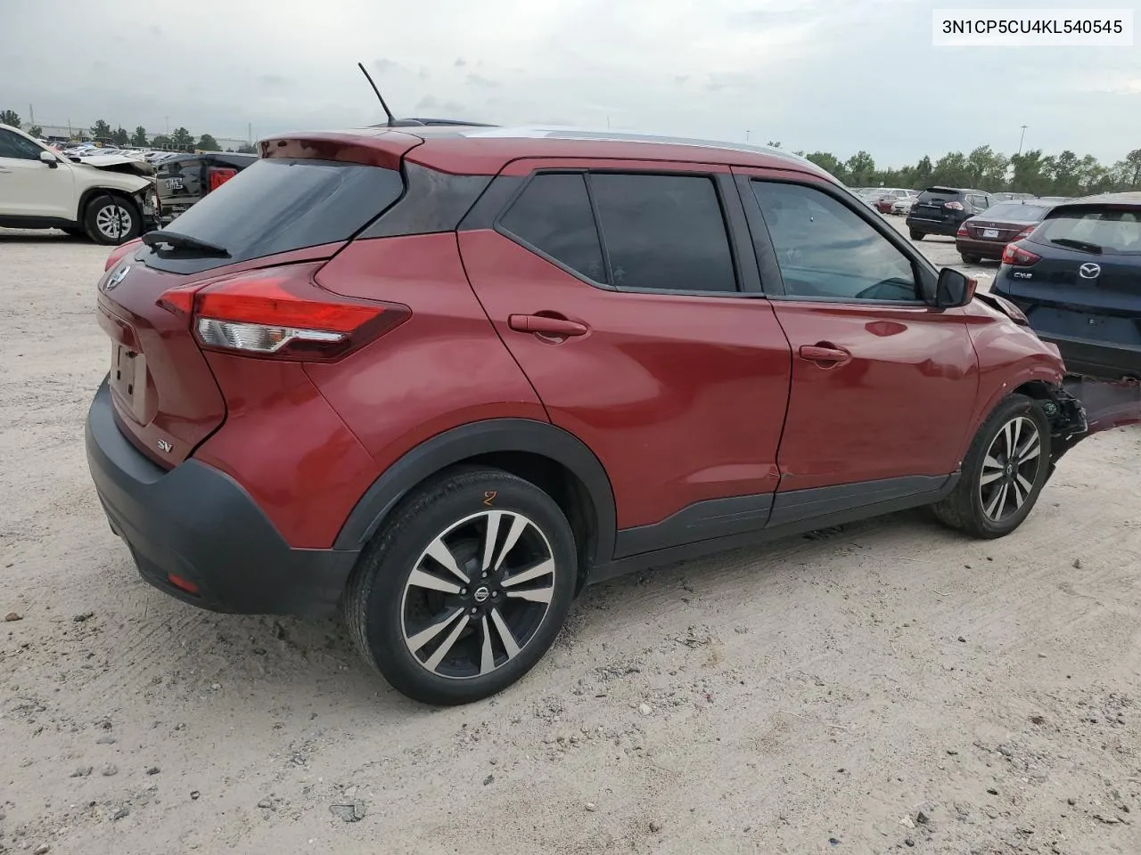 2019 Nissan Kicks S VIN: 3N1CP5CU4KL540545 Lot: 62193604