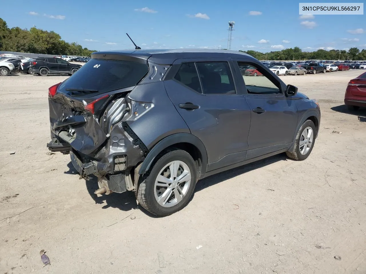 2019 Nissan Kicks S VIN: 3N1CP5CU9KL566297 Lot: 72162464