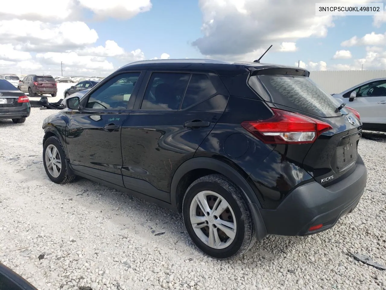 2019 Nissan Kicks S VIN: 3N1CP5CU0KL498102 Lot: 72209864