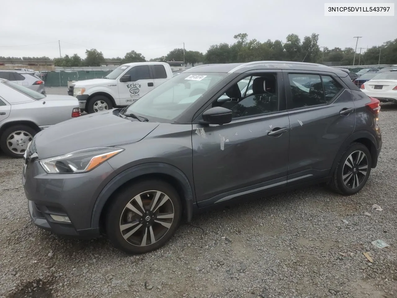 2020 Nissan Kicks Sr VIN: 3N1CP5DV1LL543797 Lot: 70913074