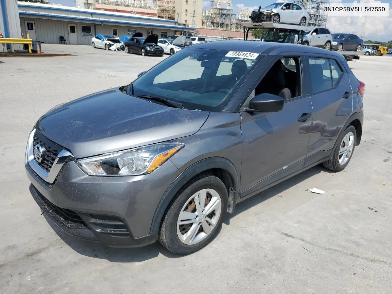 2020 Nissan Kicks S VIN: 3N1CP5BV5LL547550 Lot: 70968834