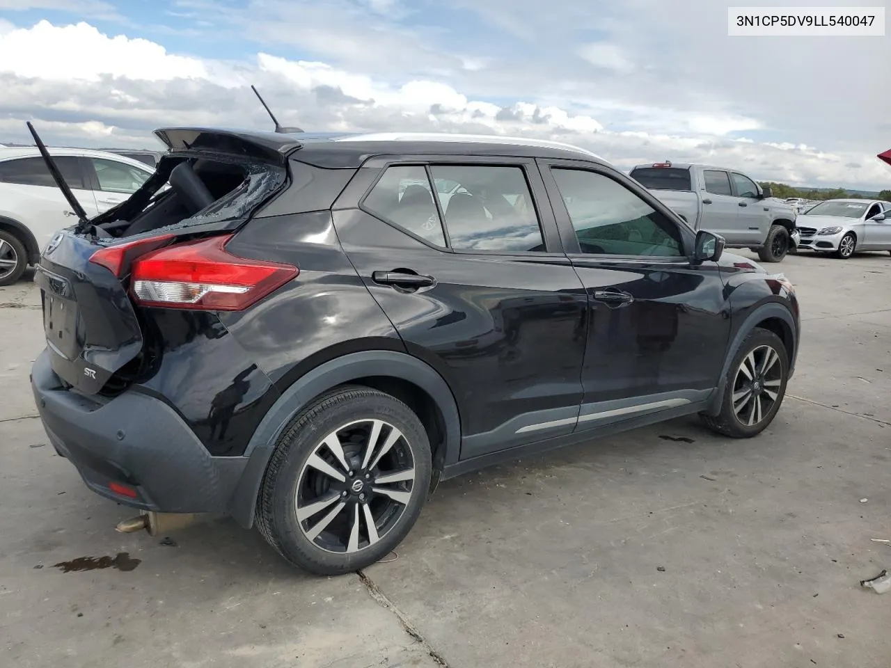 2020 Nissan Kicks Sr VIN: 3N1CP5DV9LL540047 Lot: 71289094