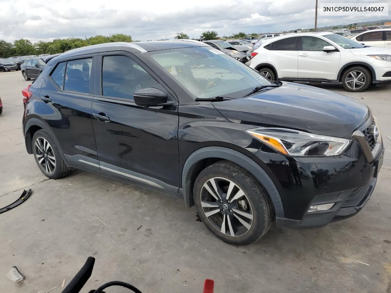 2020 Nissan Kicks Sr VIN: 3N1CP5DV9LL540047 Lot: 71289094