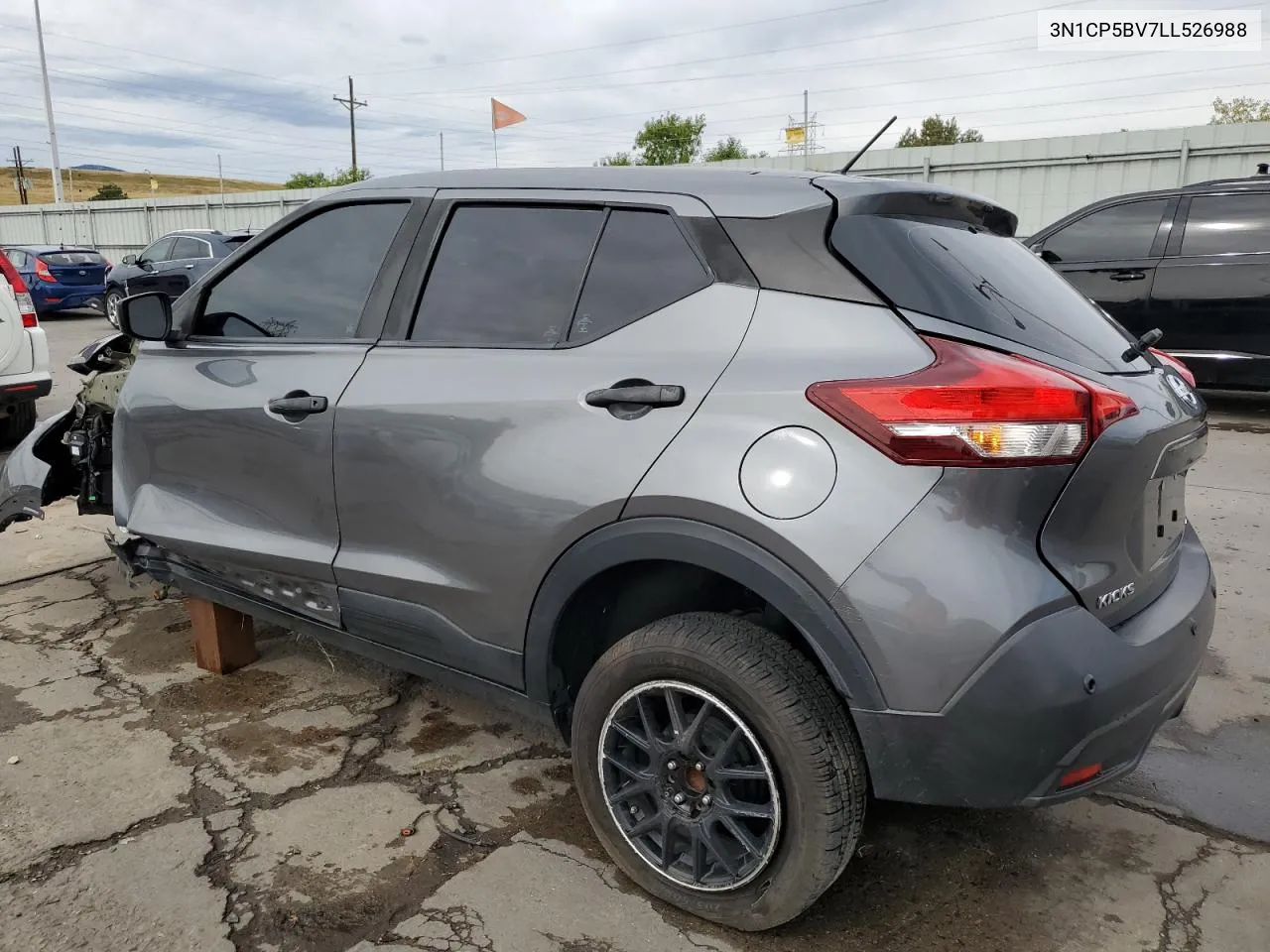 2020 Nissan Kicks S VIN: 3N1CP5BV7LL526988 Lot: 71433424