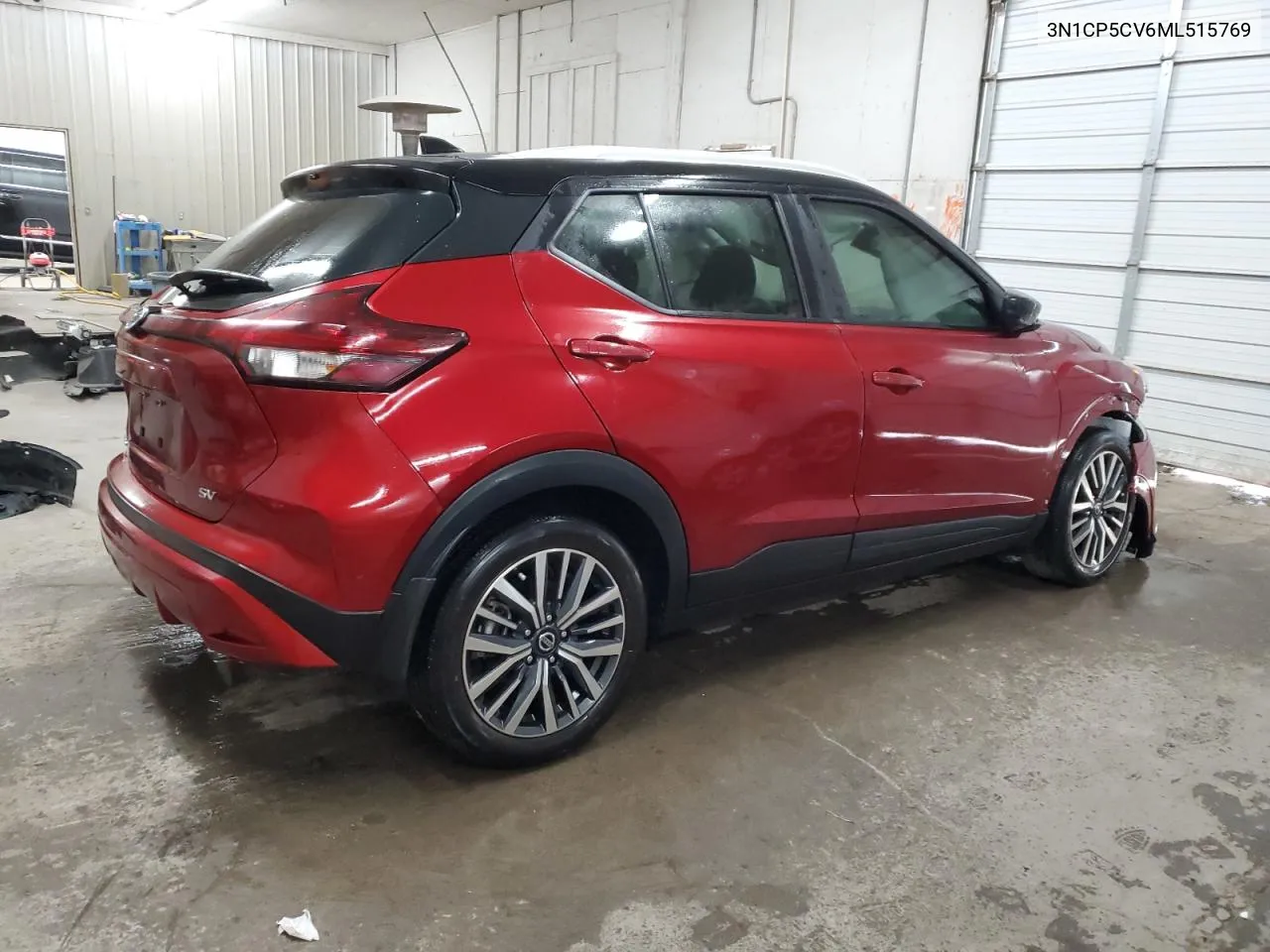 2021 Nissan Kicks Sv VIN: 3N1CP5CV6ML515769 Lot: 70042994