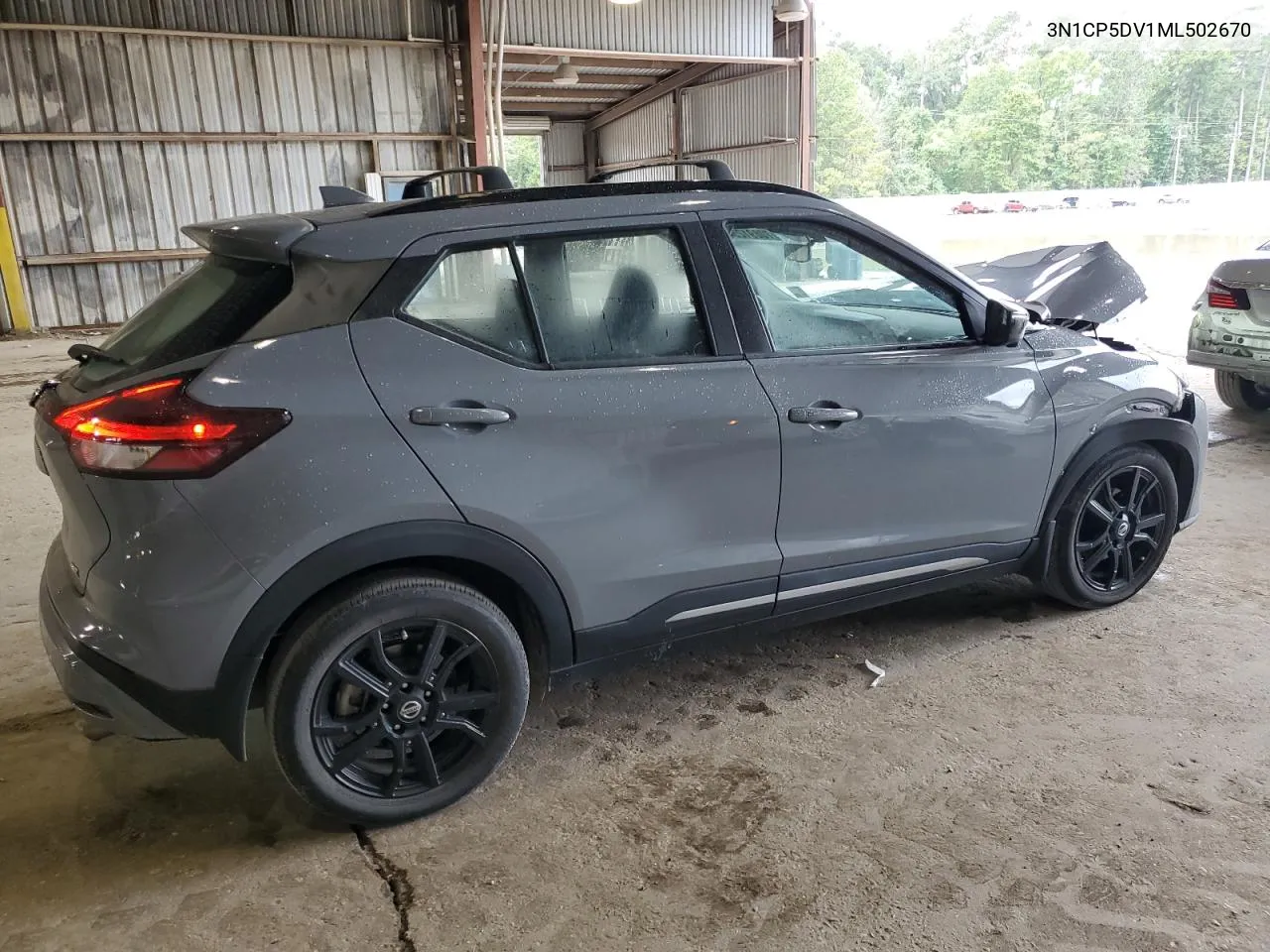 2021 Nissan Kicks Sr VIN: 3N1CP5DV1ML502670 Lot: 70891254