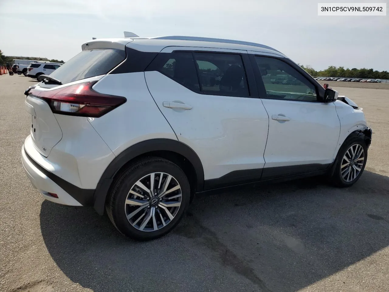 2022 Nissan Kicks Sv VIN: 3N1CP5CV9NL509742 Lot: 70670714