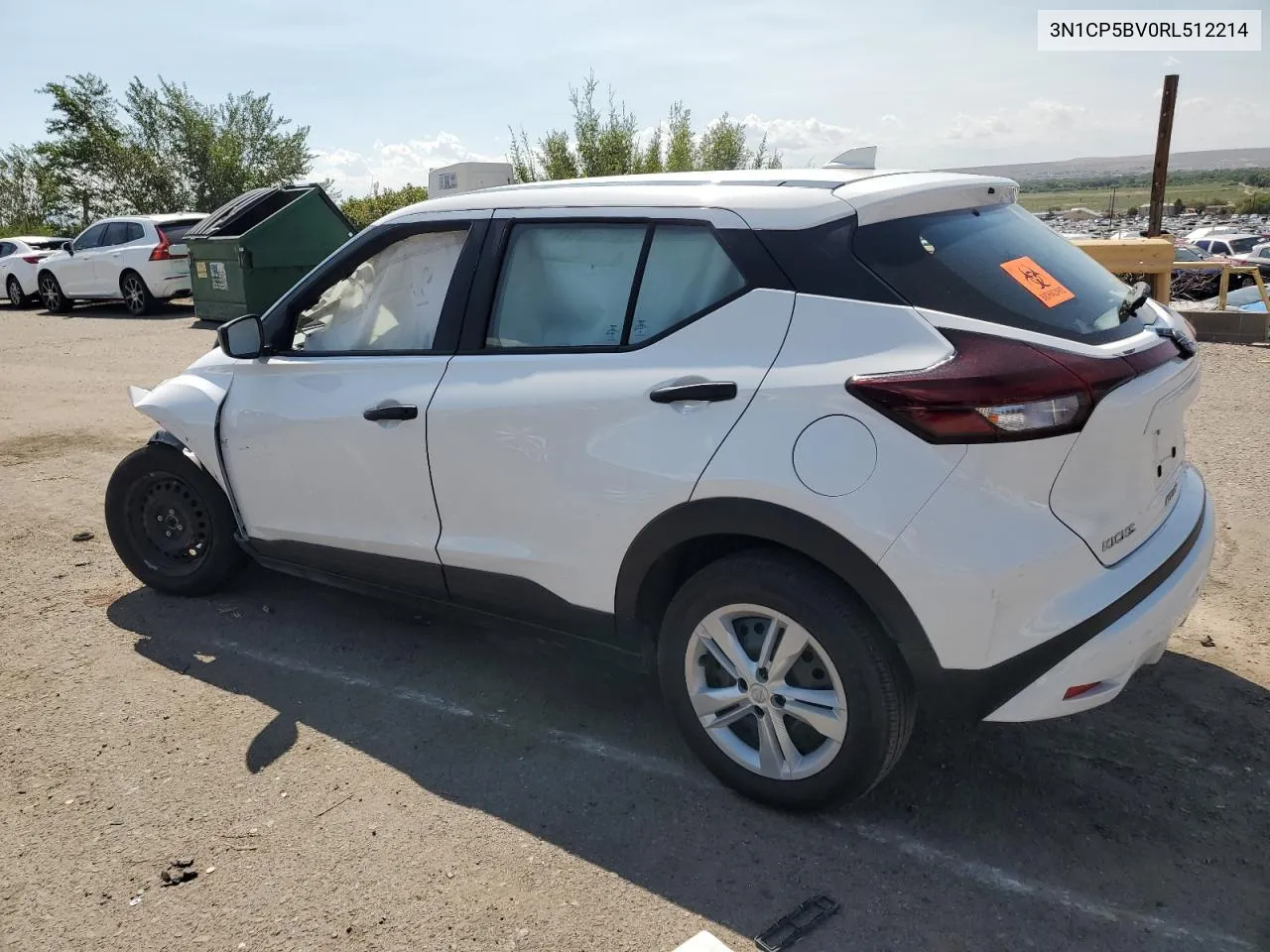 2024 Nissan Kicks S VIN: 3N1CP5BV0RL512214 Lot: 70563454