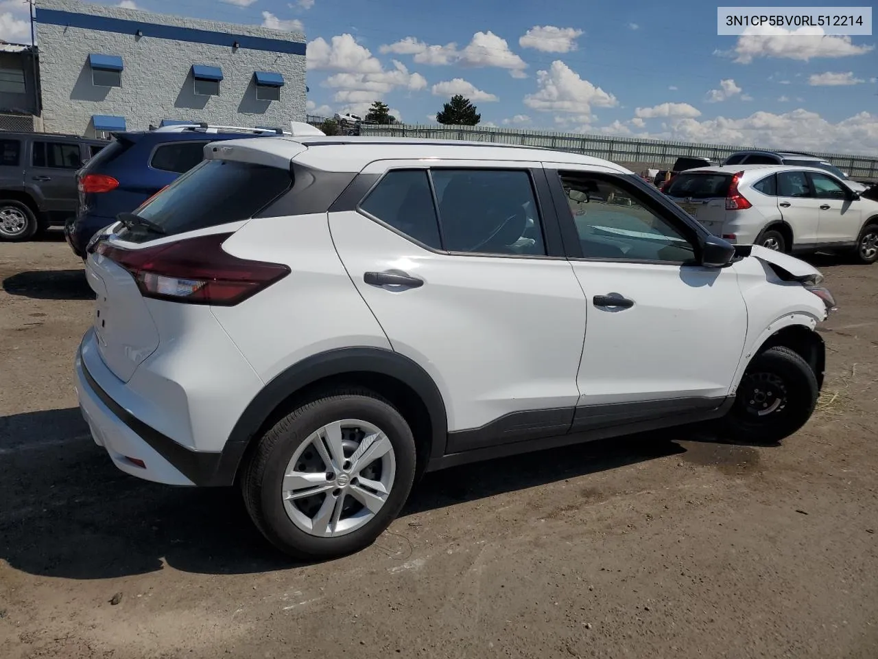 2024 Nissan Kicks S VIN: 3N1CP5BV0RL512214 Lot: 70563454