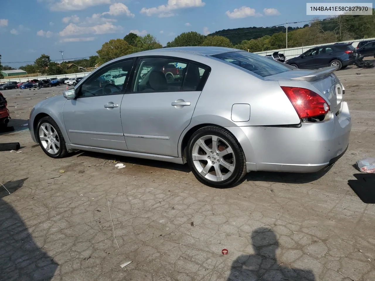 2008 Nissan Maxima Se VIN: 1N4BA41E58C827970 Lot: 69390324