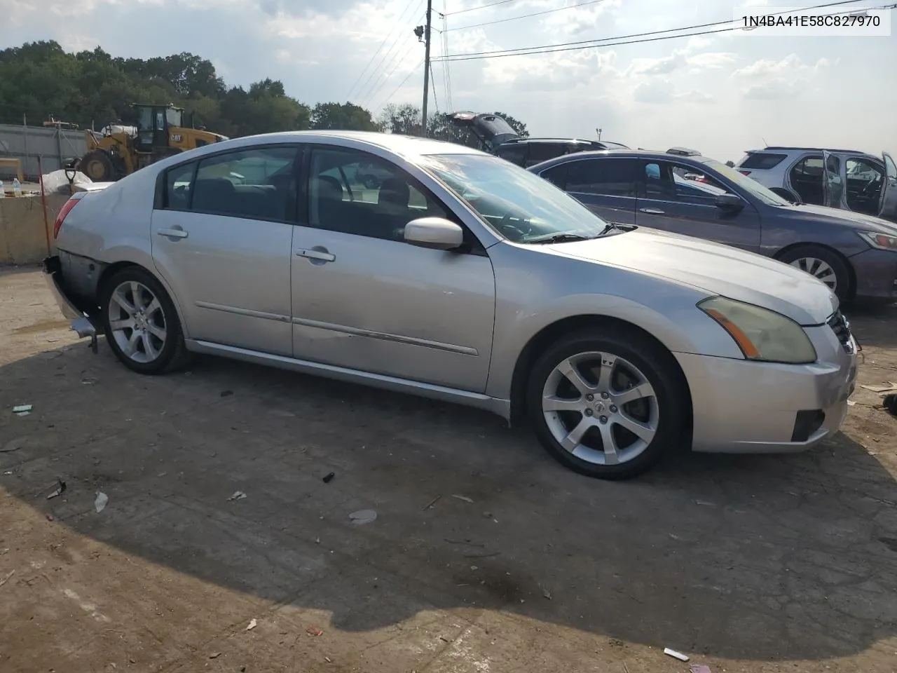 2008 Nissan Maxima Se VIN: 1N4BA41E58C827970 Lot: 69390324