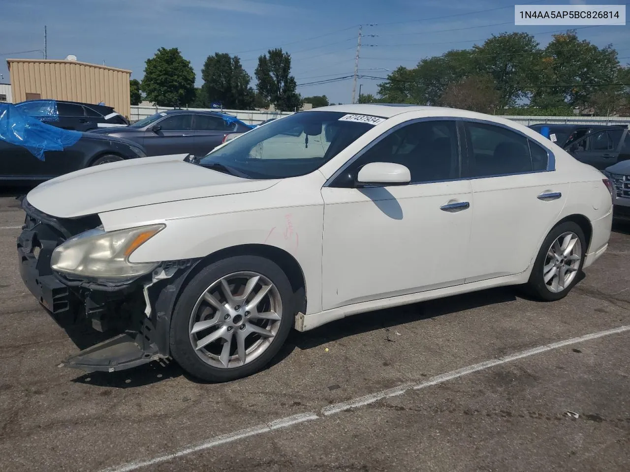 1N4AA5AP5BC826814 2011 Nissan Maxima S