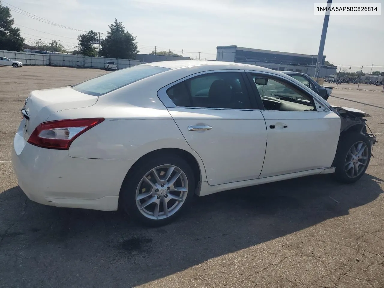 2011 Nissan Maxima S VIN: 1N4AA5AP5BC826814 Lot: 67437934