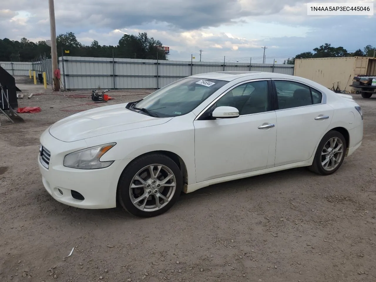 2014 Nissan Maxima S VIN: 1N4AA5AP3EC445046 Lot: 71645344