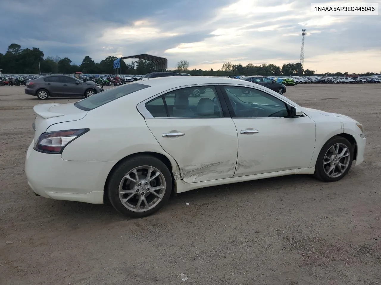 2014 Nissan Maxima S VIN: 1N4AA5AP3EC445046 Lot: 71645344